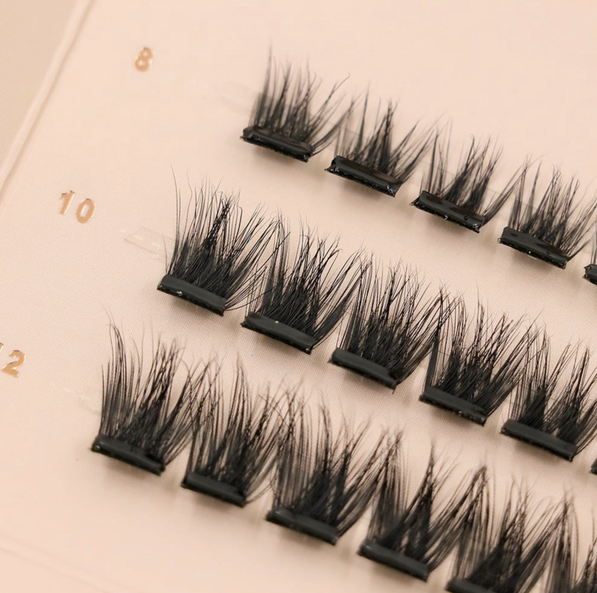 Oh My Lash &ndash; Press On Lashes | Midnight Muse CC Curl | Single Sizes 