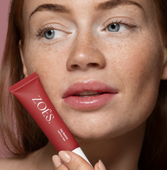 Zoes | Lip Butter Cherry 15ml | Hydraterende Lipverzorging met SPF 8 &amp; High Shine