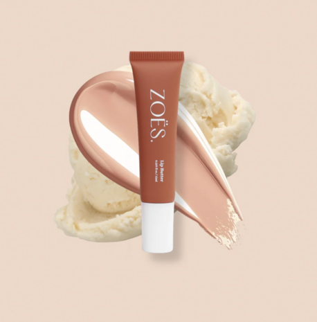Zoes | Lip Butter Vanilla 15ml | Hydraterende Lipverzorging met SPF 8 & High Shine
