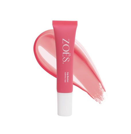 Zoes | Lip Butter Raspberry 15ml | Hydraterende Lipverzorging met SPF 8 & High Shine