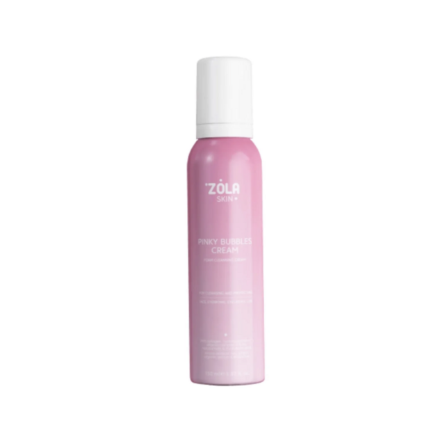 ZOLA Pinky Bubble Cream | Hydraterende Cleanser voor Gezicht, Ogen &amp; Brows